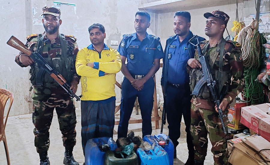 দীঘিনালায় সেনাবাহিনীর অভিযানে জব্দ ডিজেল ও অকটেন