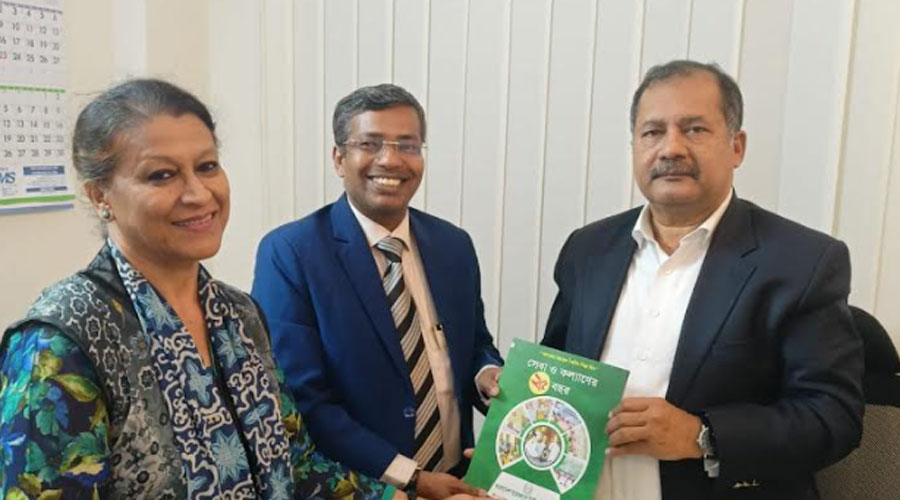 তথ্য ও সম্প্রচার মন্ত্রীর সঙ্গে ছাত্রকল্যাণ ট্রাস্টের মতবিনিময়