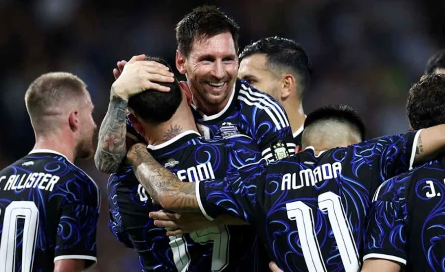 জাম্বিয়ার জালে পাঁচ গোল আর্জেন্টিনার