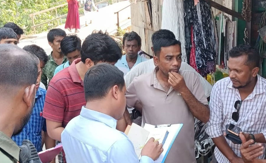 নেছারাবাদে অবৈধ জ্বালানি মজুদ: ৪ হাজার লিটার ডিজেল জব্দ, ব্যবসায়ীকে জরিমা