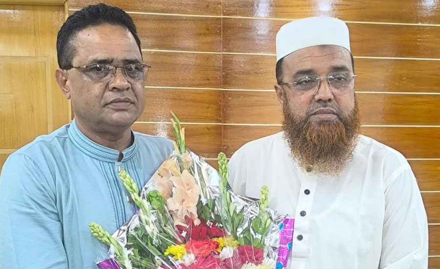 কুড়িগ্রামে নব নির্বাচিত জেলা পরিষদের প্রশাসককে শুভেচ্ছা