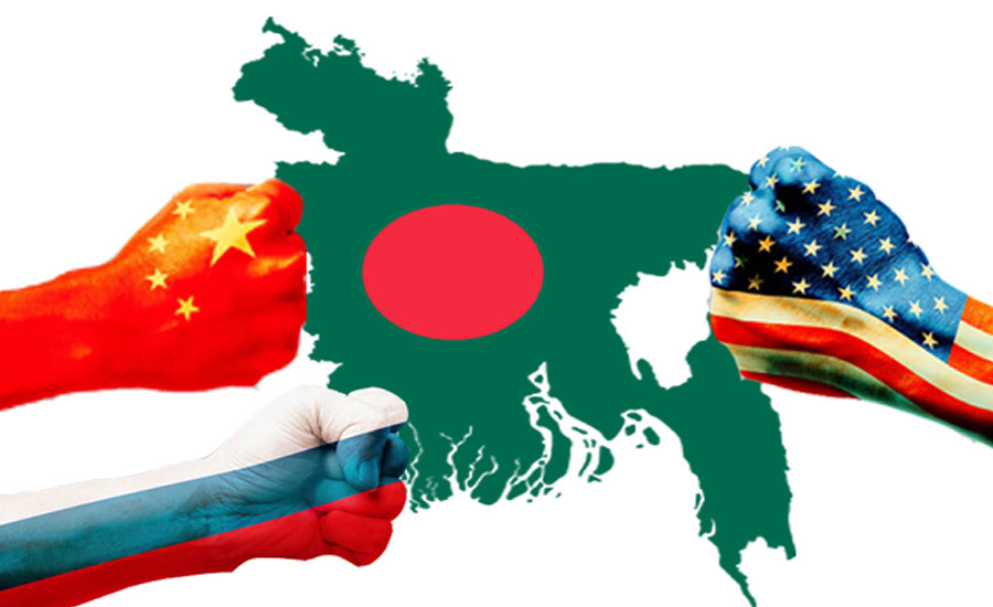 আমেরিকা-চীন-রাশিয়া: পররাষ্ট্রনীতিতে কোনদিকে ঝুঁকছে বাংলাদেশ?