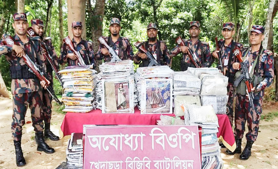 মাটিরাংগা সীমান্ত দিয়ে বাড়ছে অবৈধ ভারতীয় পণ্যের অনুপ্রবেশ