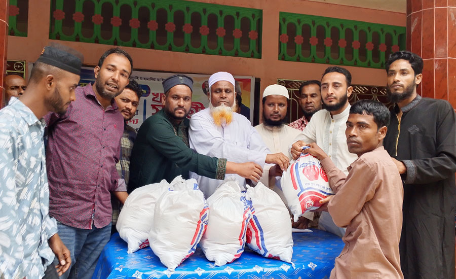 গোয়াইনঘাটে মানব সেবায় নিরলস কাজ করে যাচ্ছেন মুস্তাফিজুর রহমান কাওছার  