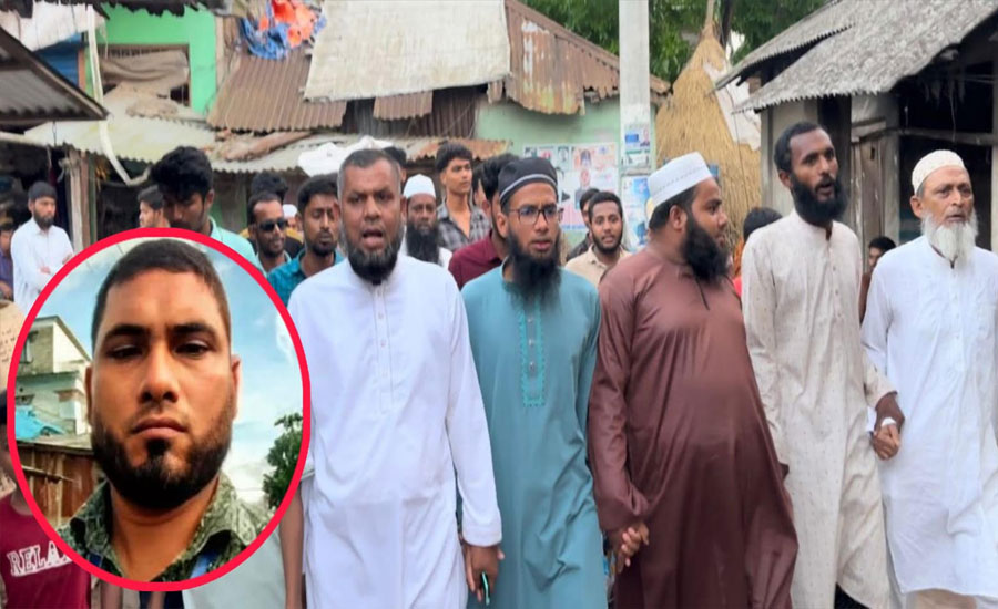 বাউফলে চোর চক্রের বিরুদ্ধে ফুঁসে উঠল জনতা, মূলহোতার গ্রেপ্তারের দাবিতে বিক্ষোভ