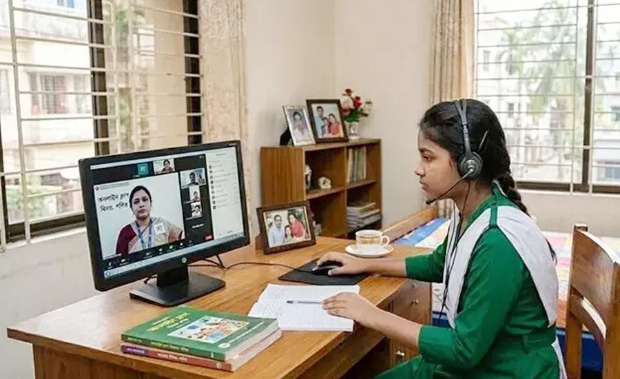 শিক্ষাপ্রতিষ্ঠানে অনলাইন ক্লাস শুরু