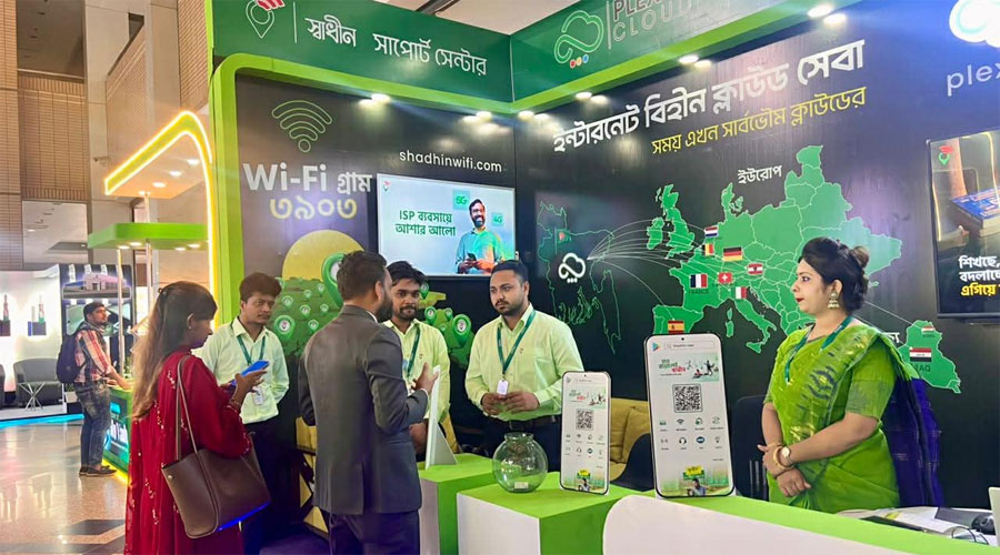 এক রাউটারে হাজার সংযোগ: মেলায় প্লেক্সাস ক্লাউডের চমক