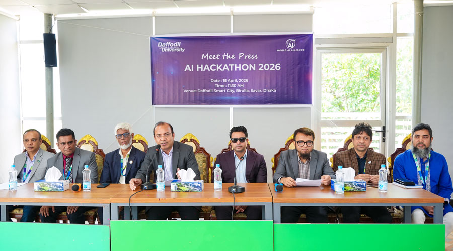 ড্যাফোডিলে শুরু হচ্ছে ‘এআই হ্যাকাথন ২০২৬’, তরুণদের উদ্ভাবনে নতুন দিগন্ত