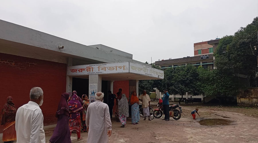 রাণীশংকৈলে নির্মাণাধীন ভবনে কাজ করতে গিয়ে প্রাণ গেল শ্রমিকের