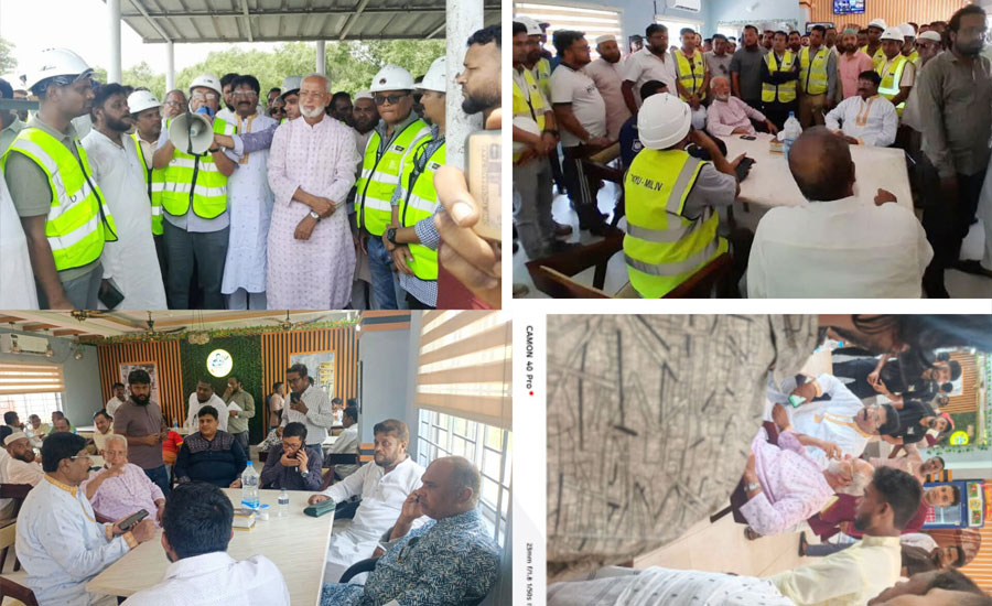 মহেশখালীর জেটি ঘাটে খাল খননের উদ্বোধন