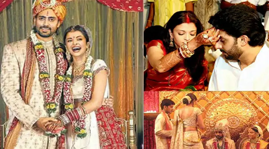 ঐশ্বরিয়া বিয়েতে পরেছিলেন ৯০ লাখ টাকা দামের শাড়ি