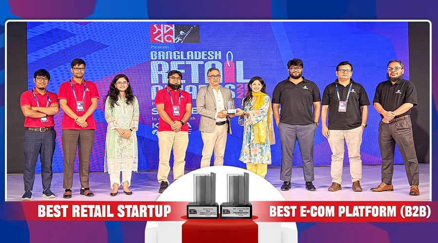 বাংলাদেশ রিটেইল অ্যাওয়ার্ডস ২০২৬-এ একাধিক স্বীকৃতি পেল প্রিয়শপ