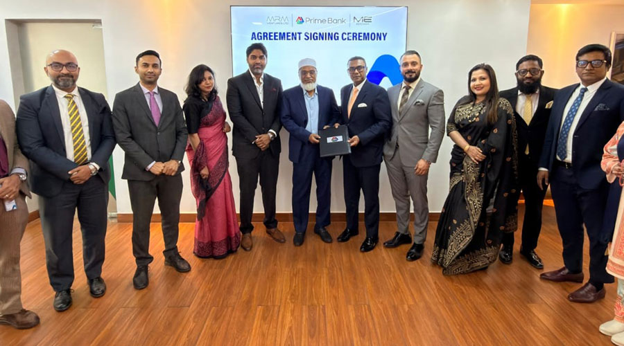 প্রাইম ব্যাংকের সঙ্গে মা এন্টারপ্রাইজ ও এমআরএম ভেঞ্চারের চুক্তি স্বাক্ষর