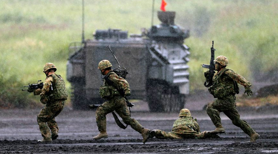 ফের সামরিক শক্তিনির্ভর রাষ্ট্রে পরিণত হতে যাচ্ছে জাপান