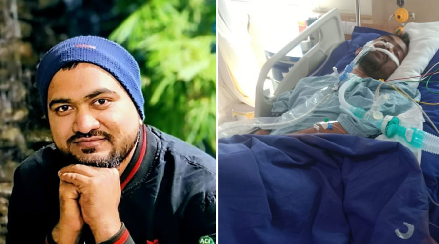 অসুস্থ জীমের চিকিৎসায় বৃত্তির অর্থ দিলেন বাকৃবি শিক্ষার্থীরা