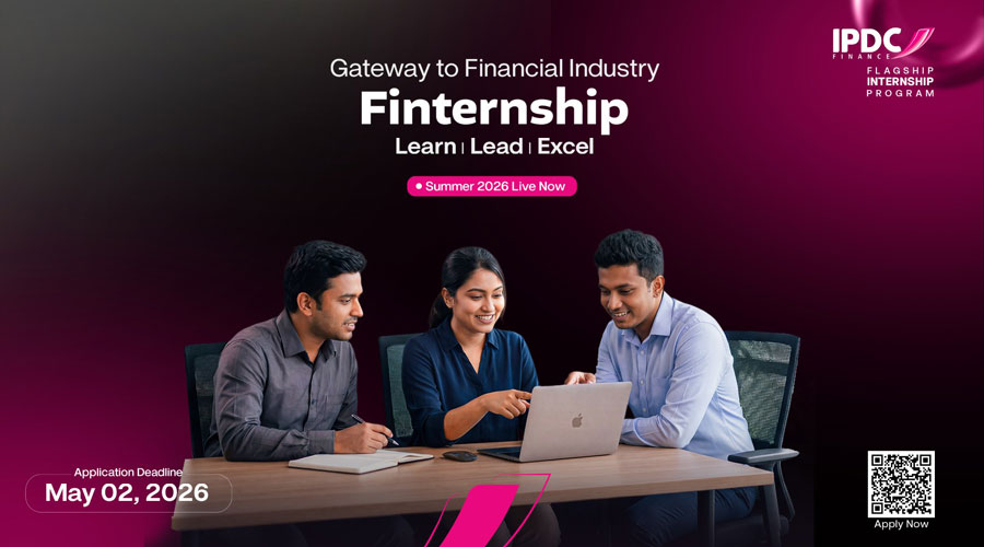 শুরু হলো আইপিডিসি ফাইন্যান্স পিএলসি’র ‘ফিনটার্নশিপ’ সামার ২০২৬