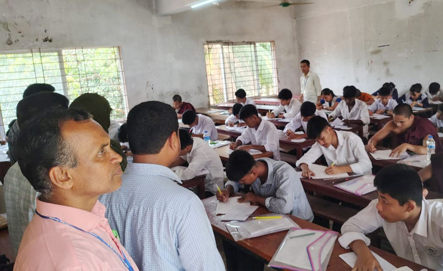রাজস্থলীতে এসএসসি পরীক্ষা ২০২৬ এর বাংলা ১ম পরীক্ষা সম্পন্ন