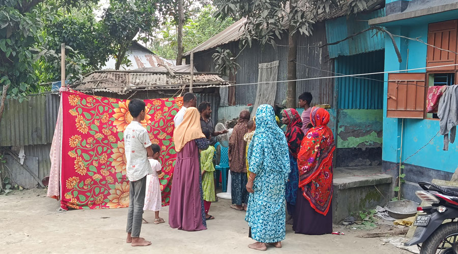 ট্রাক দুর্ঘটনায় প্রান হারালো ভ্যান চালক সাজু মিয়া