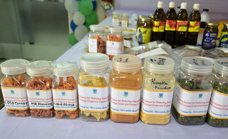 কৃষি ও মৎস্যপণ্যের পুষ্টিগুণ রক্ষায় বাকৃবির 'বিএইউ-এডিআই হাইব্রিড ড্রায়ার'