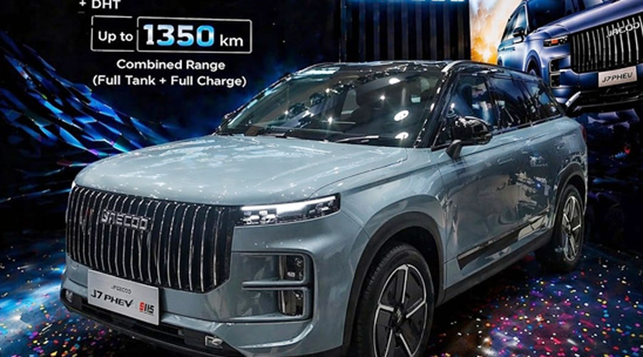 নতুন জে৭ হাইব্রিড এসইউভি উন্মোচন করলো ওমোদা জেইকো