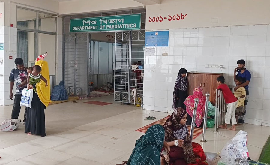 গাজীপুরে উদ্বেগজনক হারে বাড়ছে হাম রোগের সংখ্যা 