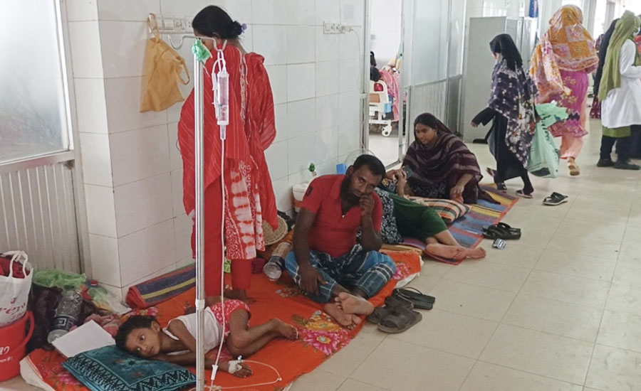 গাজীপুরে উদ্বেগজনক হারে বাড়ছে হাম রোগের সংখ্যা 