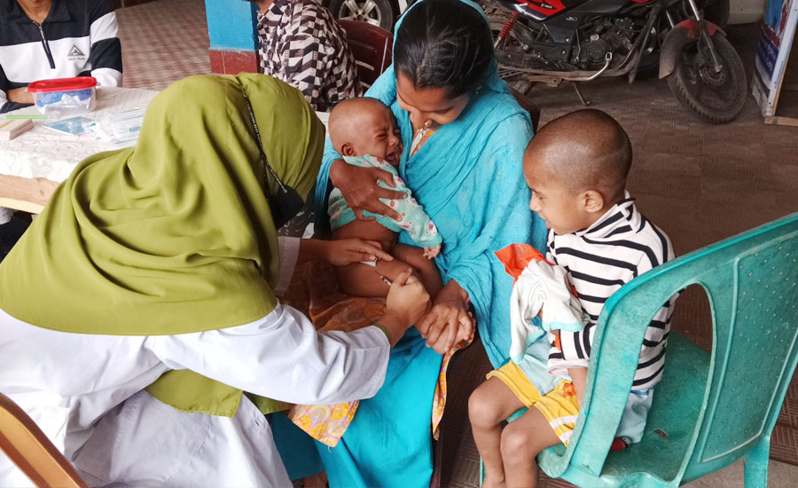 গাজীপুরে হাম রোগীর সংখ্যা বেড়ে ৪২৬, বর্তমানে চিকিৎসাধীন ৬১