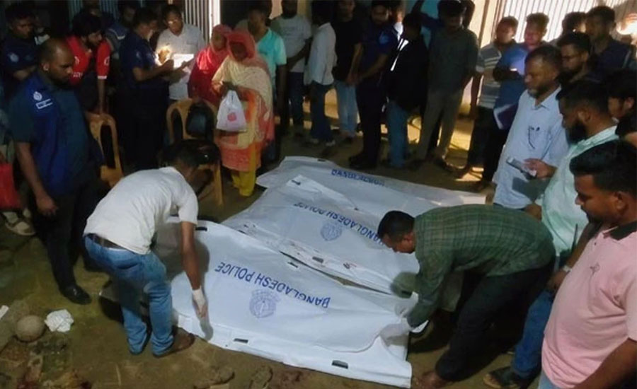 ফরিদপুরে মা-মেয়েসহ ৩ জনকে কুপিয়ে হত্যা