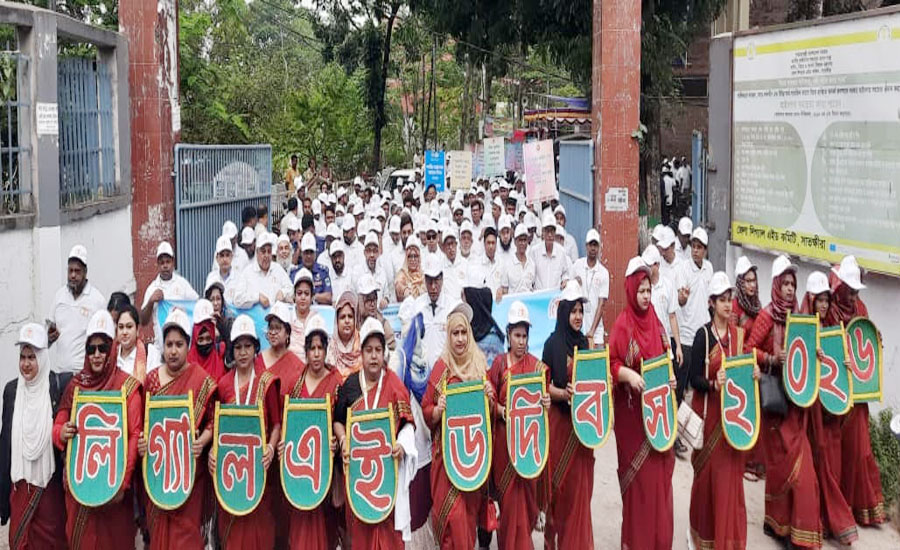 জাতীয় আইনগত সহায়তা দিবস-২০২৬ উপলক্ষে সাতক্ষীরায় বর্ণাঢ্য র‍্যালি ও আলোচনা সভা 