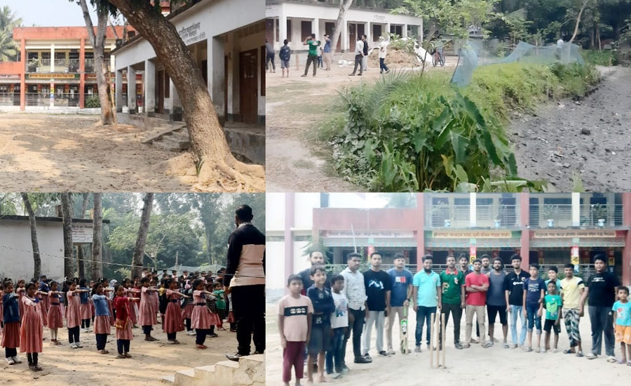 প্রতিষ্ঠার ৮৬ বছরেও মাঠ পায়নি যে বিদ্যালয়