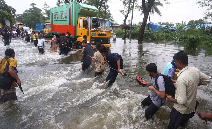 দেশের ৫ জেলায় বন্যার পূর্বাভাস, ৪ নদীর পানি বিপৎসীমার ওপরে