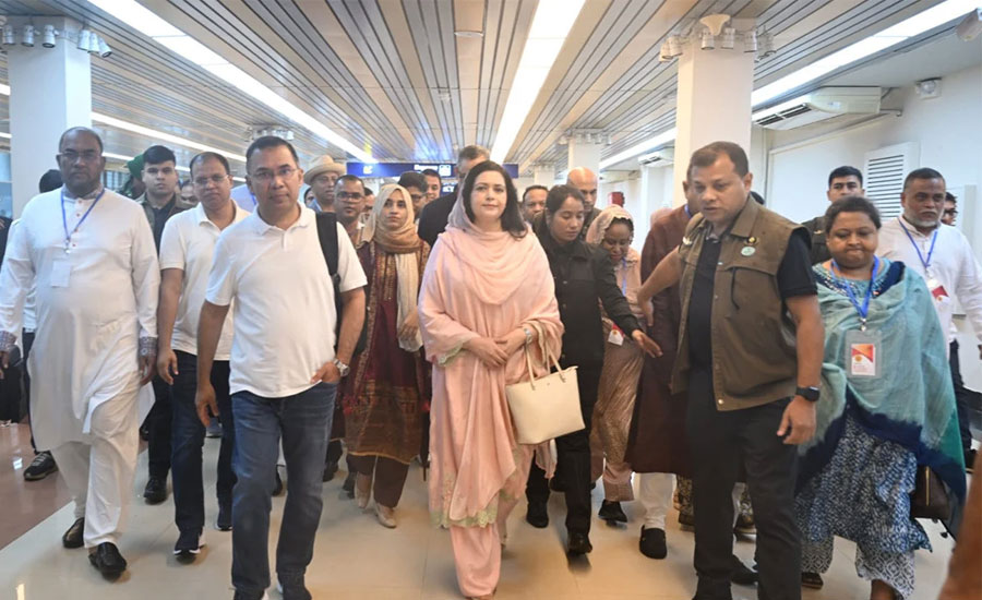 সিলেটে পৌঁছেছেন প্রধানমন্ত্রী তারেক রহমান