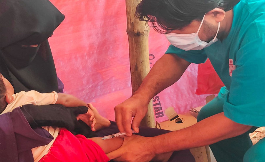 হামের তীব্র ঝুঁকিতে রোহিঙ্গা ক্যাম্প ও স্থানীয় জনগোষ্ঠী