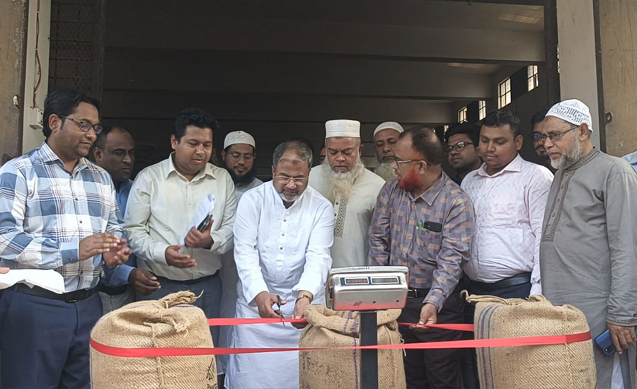 সিংড়ায় ধান, চাল সংগ্রহ অভিযান উদ্বোধন 