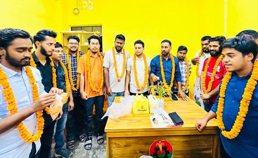 নতুন নেতৃত্বকে বরণে খাগড়াছড়ি জেলা ছাত্রদলের উৎসবমুখর আয়োজন