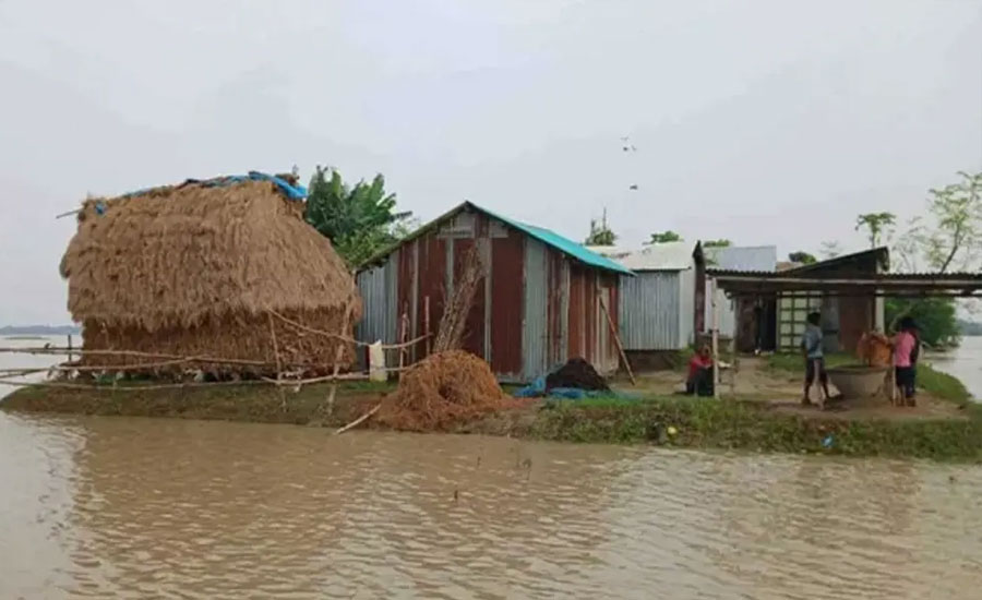 হাওরাঞ্চলের ৮টি পয়েন্টে পানি বিপৎসীমার ওপরে, বন্যার আশঙ্কা
