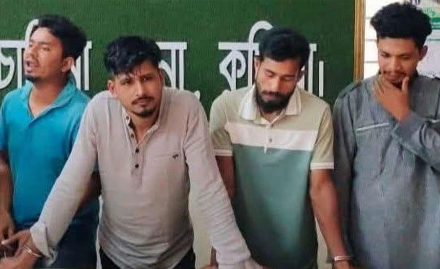 স্বামীর কাছ থেকে স্ত্রীকে ছিনিয়ে নিয়ে দলবদ্ধ ধর্ষণ, গ্রেপ্তার ৪