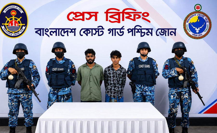সুন্দরবনে পর্যটকদের উপর হামলা ও ডাকাতির চেষ্টাকালে দুজন আটক