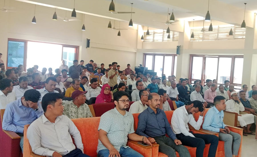 রুমায় মতবিনিময় সভা: পানি, শিক্ষা ও স্বাস্থ্য সংকট সমাধানে জোর দিলেন এমপি সাচিংপ্রু জেরী