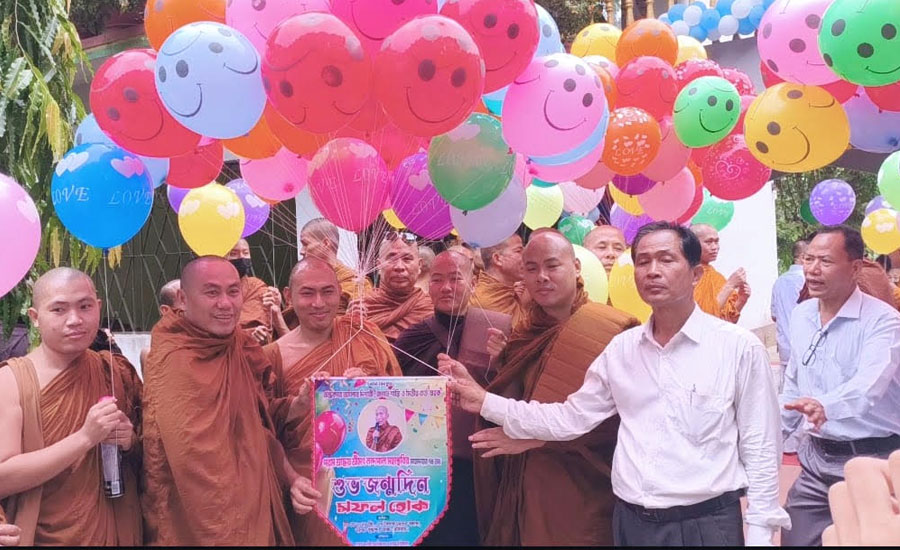 শান্তি ও সম্প্রীতির বার্তায় দীঘিনালায় নন্দপাল ভান্তের জন্মজয়ন্তী