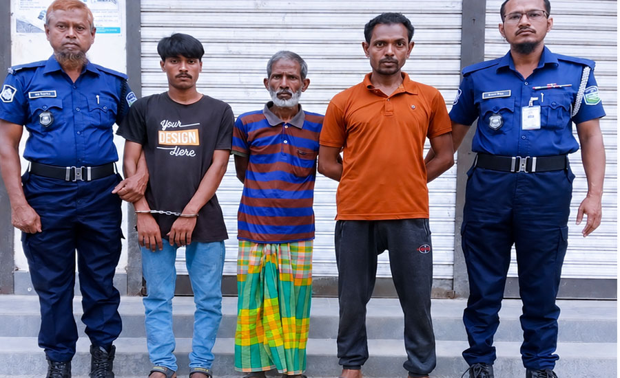 সরিষাবাড়ীতে ৫২ পিস ইয়াবাসহ তিন মাদক কারবারি গ্রেপ্তার