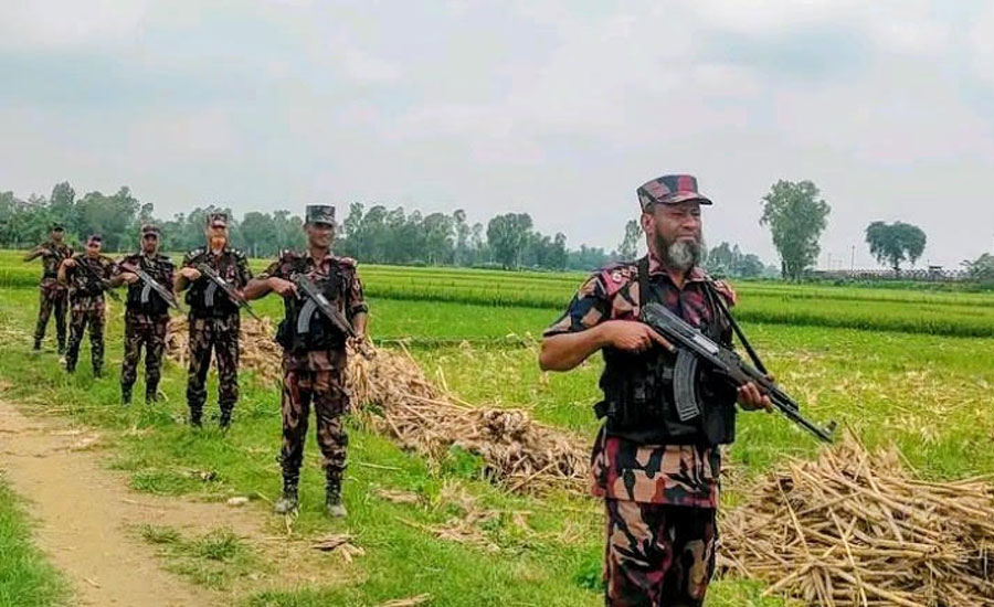 কুড়িগ্রামের সীমান্তজুড়ে সর্বোচ্চ সতর্ক অবস্থান নিয়েছে বিজিবি 