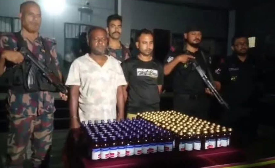 যশোর সীমান্তে র‍্যাব-বিজিবির যৌথ অভিযান দুইজন আটক