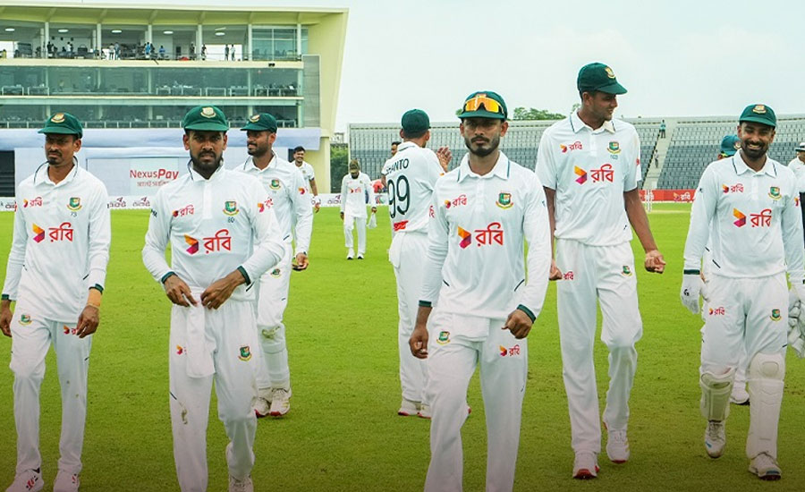 নাহিদ-তাইজুলের তোপে লিড পেলো বাংলাদেশ