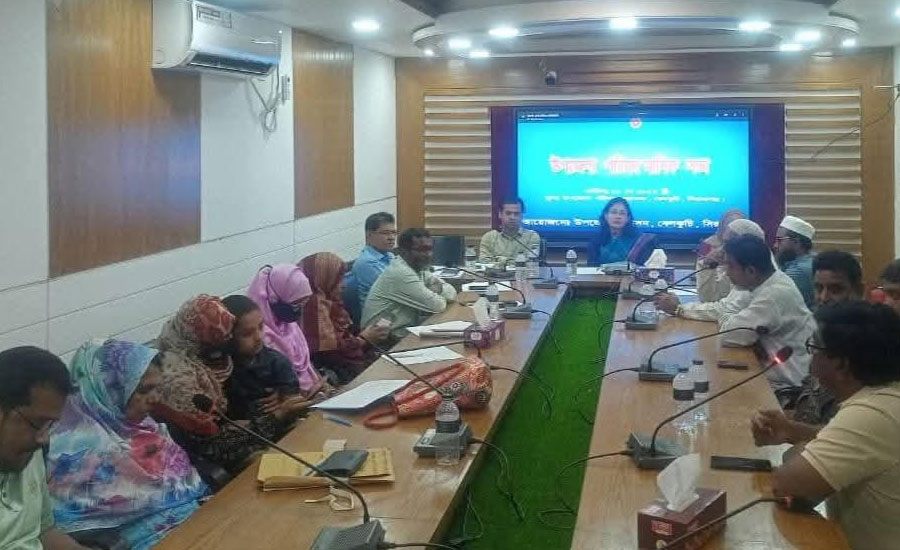 বেলকুচিতে আইনশৃঙ্খলা ও উন্নয়ন কার্যক্রম নিয়ে মাসিক সমন্বয় সভা