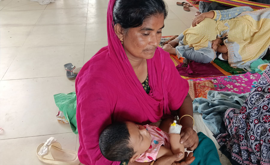 গাজীপুরে হাম পরিস্থিতি উদ্বেগজনক, চলতি বছরে ভর্তি ৮৩০ রোগী