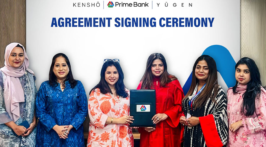 প্রাইম ব্যাংক ও কেনসো-ইউজেনের মধ্যে অংশীদারিত্ব চুক্তি
