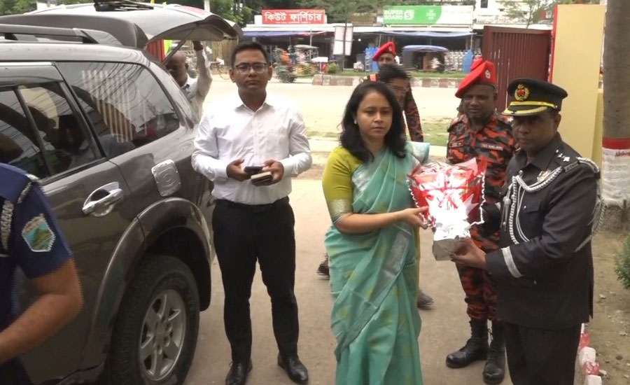 নাটোরে ফায়ার সার্ভিস ও সিভিল ডিফেন্স সপ্তাহের শুভ উদ্বোধন