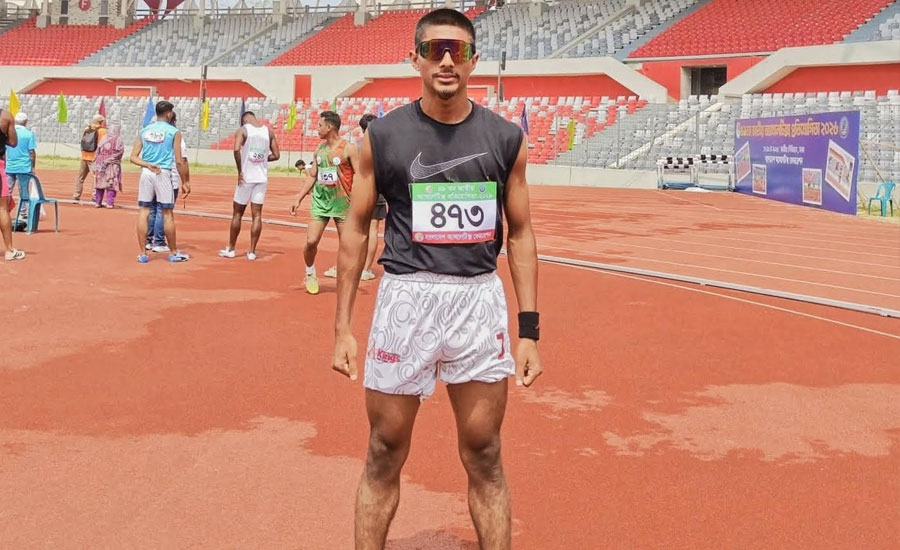 '৪৯তম জাতীয় অ্যাথলেটিক্সে খাগড়াছড়ি'র হানজালা সানি