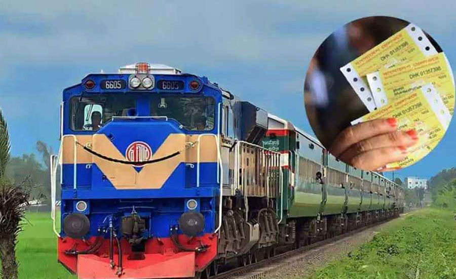 ঈদের ফিরতি যাত্রায় আজ মিলছে ট্রেনের জুনের টিকিট